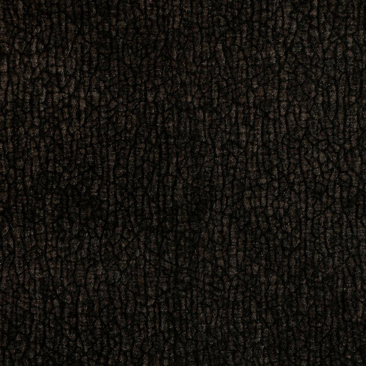 OHRENSESSEL in Chenille Dunkelbraun  - Dunkelbraun/Schwarz, Romantik / Landhaus, Holz/Textil (125/100/140cm) - Landscape
