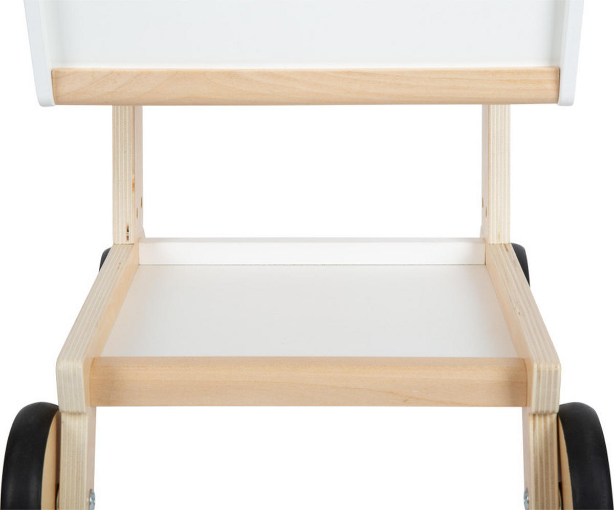 KINDEREINKAUFSWAGEN  - Multicolor, Basics, Holz/Kunststoff (42/53/30cm) - small foot