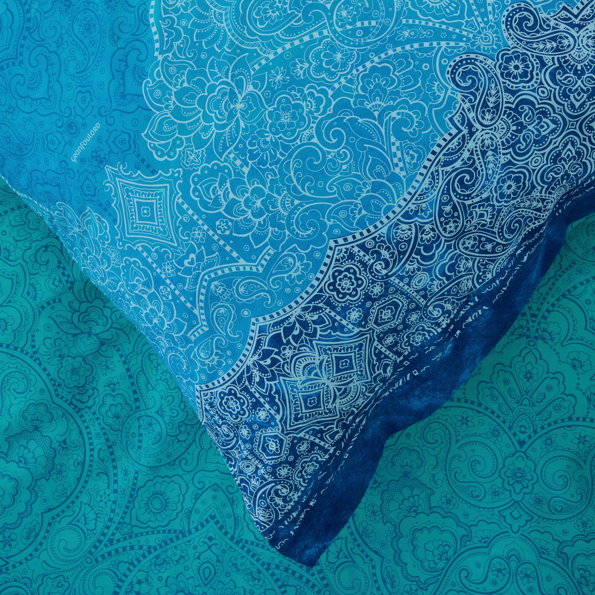 BETTWÄSCHE Dolceacqua Satin 135/200 cm  - Blau, KONVENTIONELL, Textil (135/200cm) - Bassetti