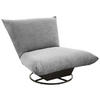 RELAXSESSEL Bouclé    - Blau/Schwarz, Design, Textil/Metall (100/78/96cm) - Livetastic