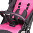 BUGGY Porto - Pink/Dunkelgrau, Basics, Textil/Metall (96/49/99cm) - My Baby Lou BUGGY Porto - Pink/Dunkelgrau, Basics, Textil/Metall (96/49/99cm) - My Baby Lou