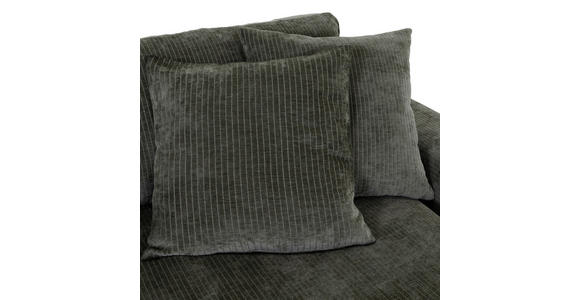 ECKSOFA Anthrazit Flachgewebe - Anthrazit/Schwarz, KONVENTIONELL, Holz/Textil (280/190cm) - Carryhome