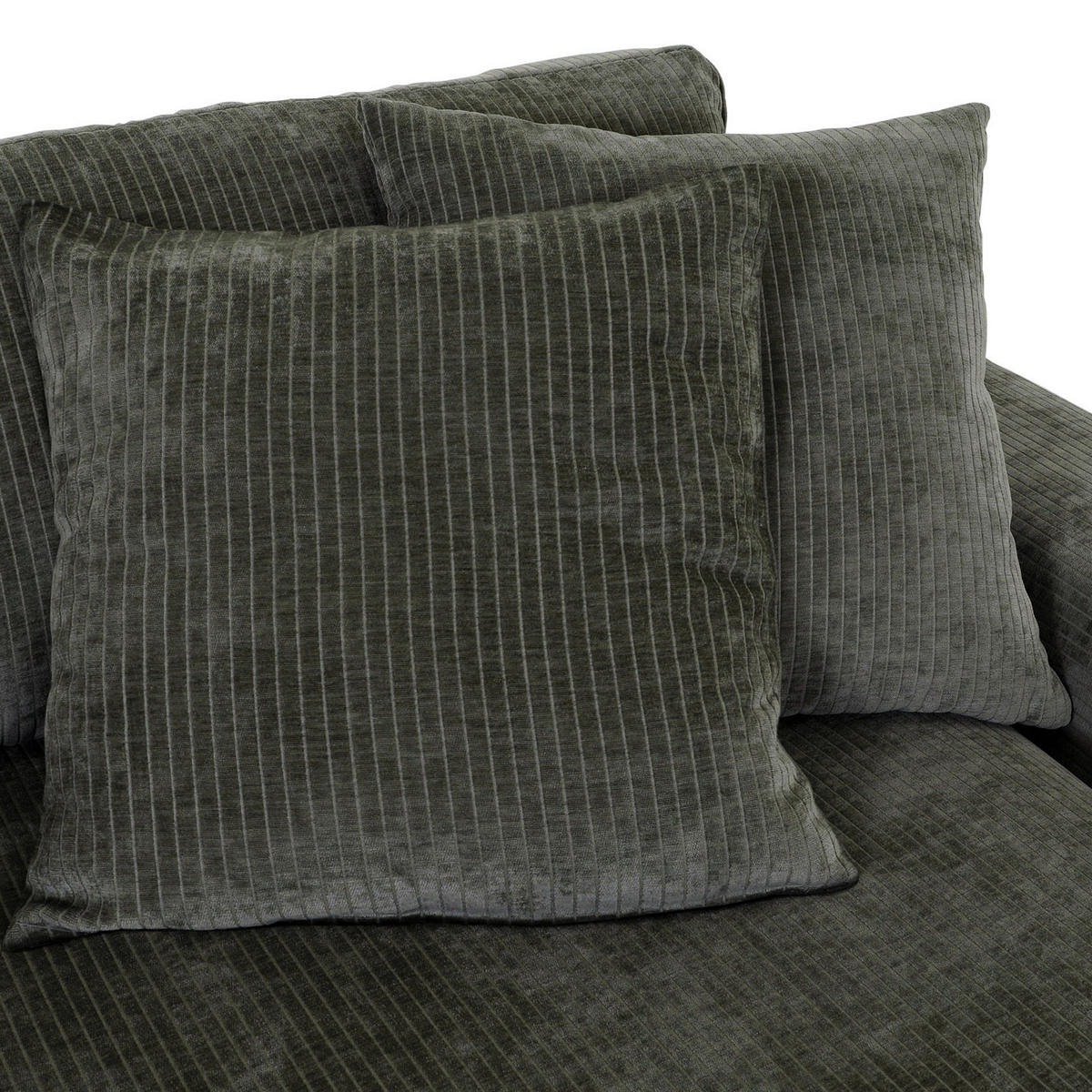 ECKSOFA in Flachgewebe Anthrazit  - Anthrazit/Schwarz, Konventionell, Holz/Textil (280/190cm) - Carryhome
