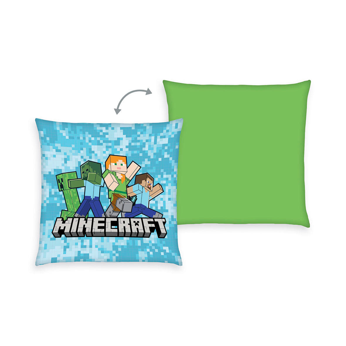 UKRASNI JASTUČIĆ 40/40 cm      Minecraft Dekokissen  - višebojno, tekstil (40/40cm) - Minecraft