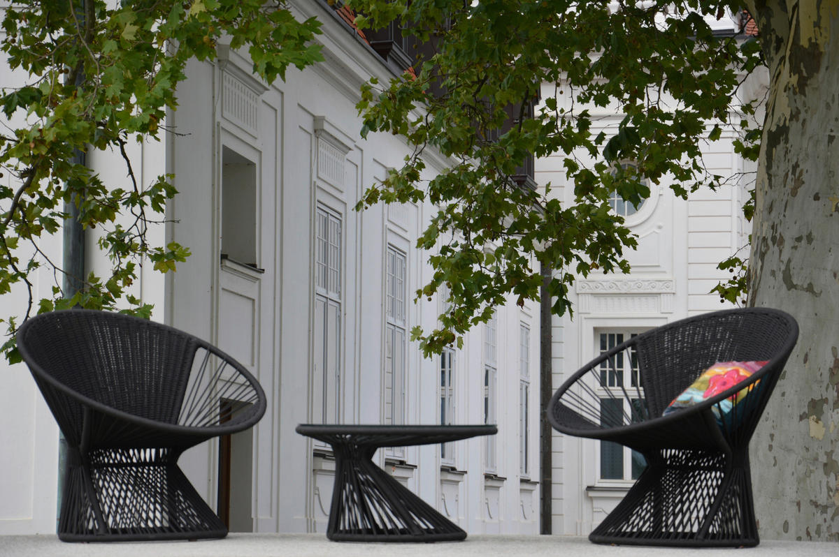 LOUNGESESSEL Schwarz  - Schwarz, MODERN, Textil/Metall (82/75/72cm) - Jan Kurtz