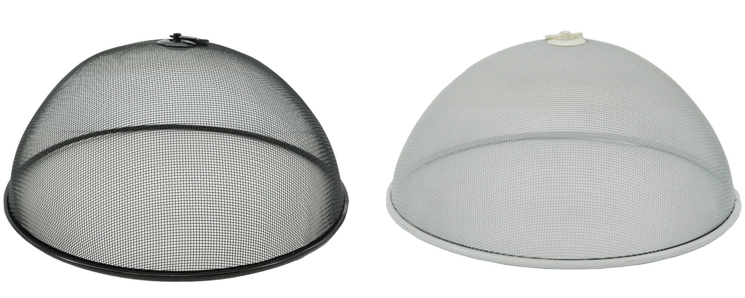 POKLOP NA TALÍŘE,  - bílá/černá, Basics, kov/plast (35cm) - Homeware Profession.
