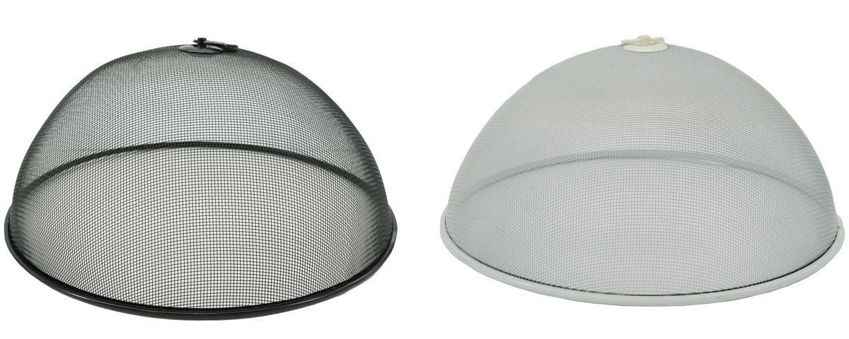 KRYT NA POTRAVINY,  - čierna/biela, Basics, kov/plast (35cm) - Homeware Profession.