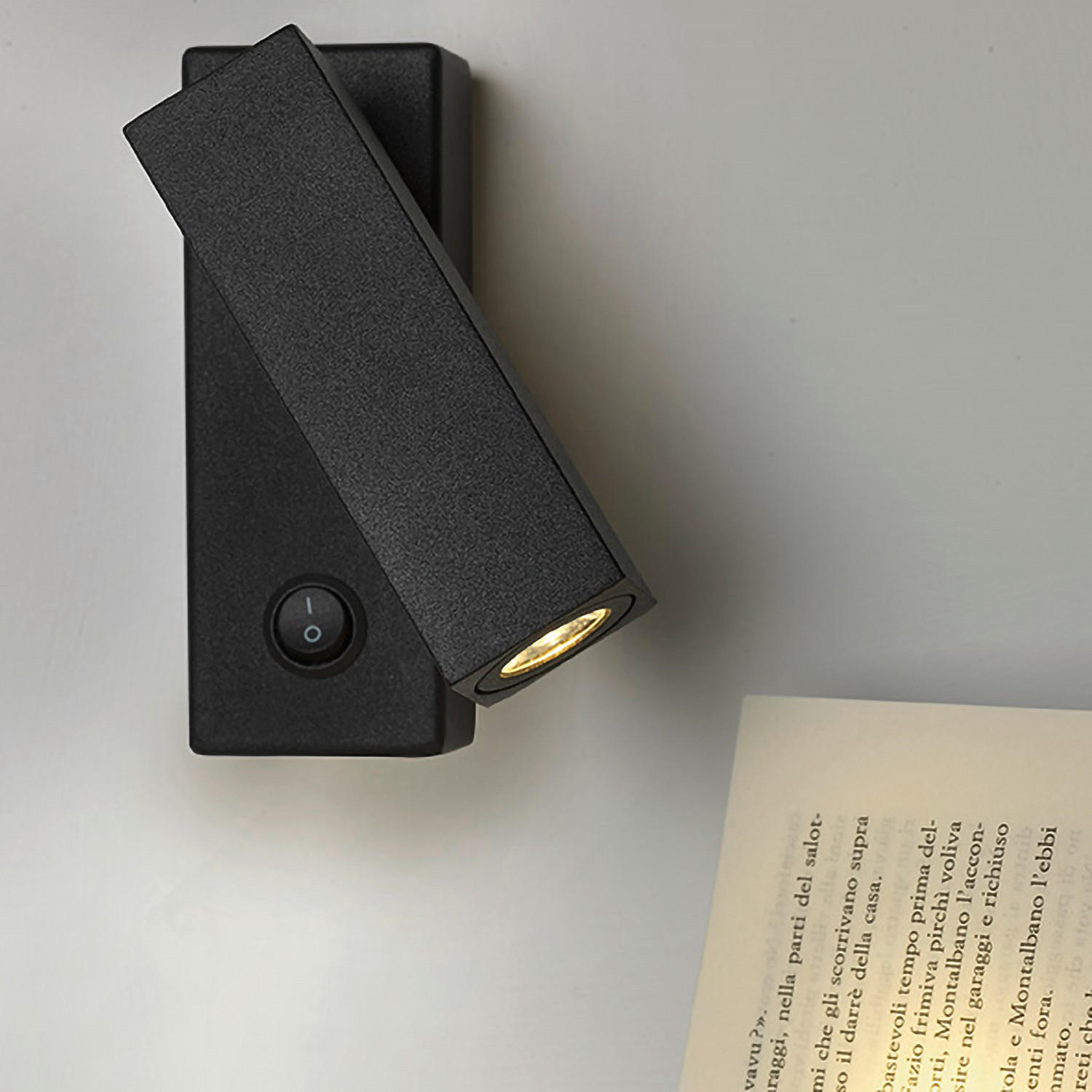 LED-WANDLEUCHTE 11/8/4 cm   - Schwarz, Design, Metall (11/8/4cm)