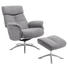 RELAXSESSEL Webstoff Hocker - Grau, MODERN, Textil/Metall (79/105/87cm) - Cantus RELAXSESSEL Webstoff Hocker - Grau, MODERN, Textil/Metall (79/105/87cm) - Cantus