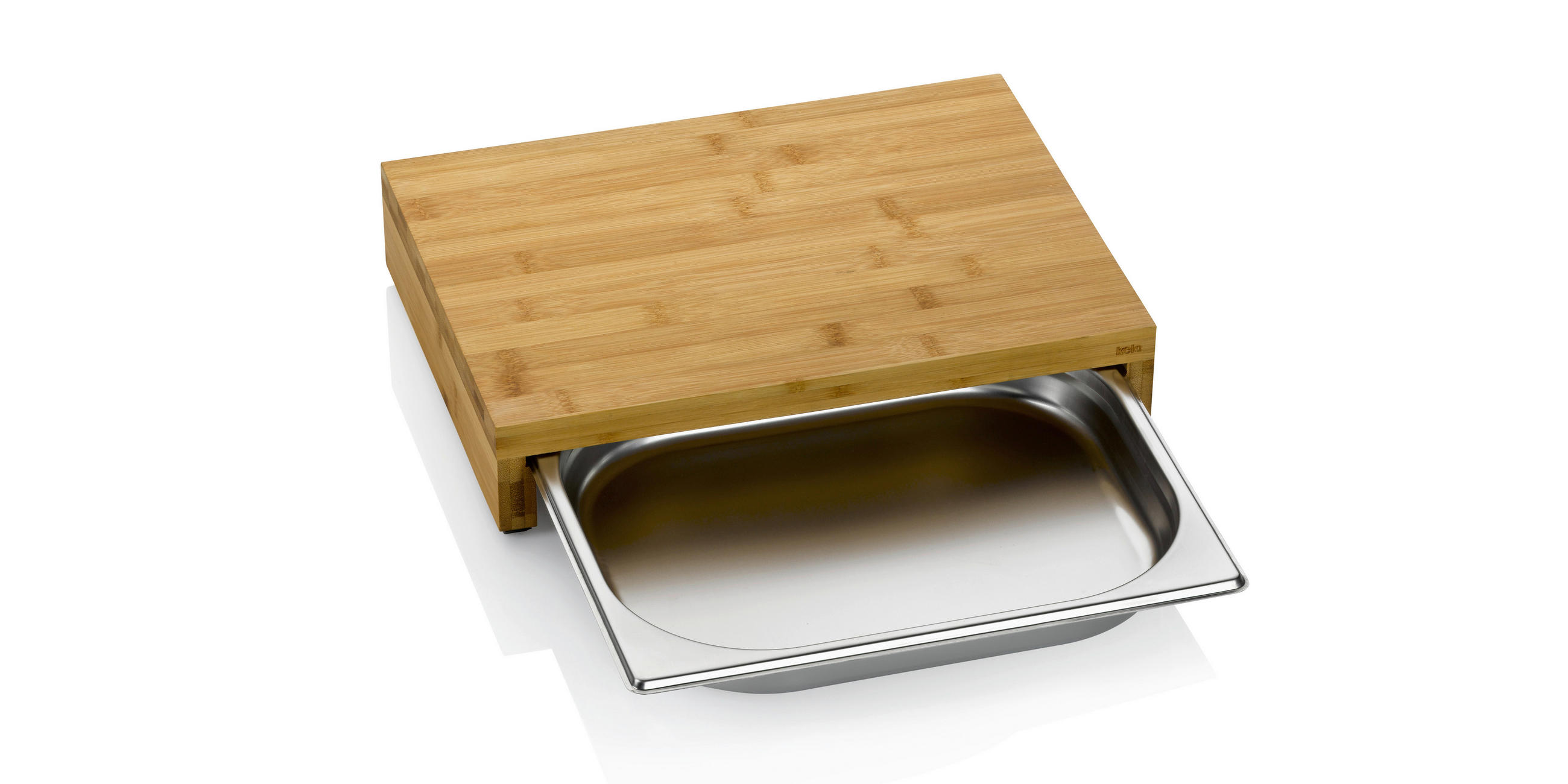 SCHNEIDEBRETT-SET 2-teilig    36/27/7 cm  - Hellbraun, KONVENTIONELL, Holz (36/27/7cm) - Kela
