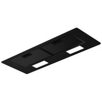 DUNSTABZUGSHAUBE Era C  - Schwarz, Metall (53,5/30/17cm) - HKT