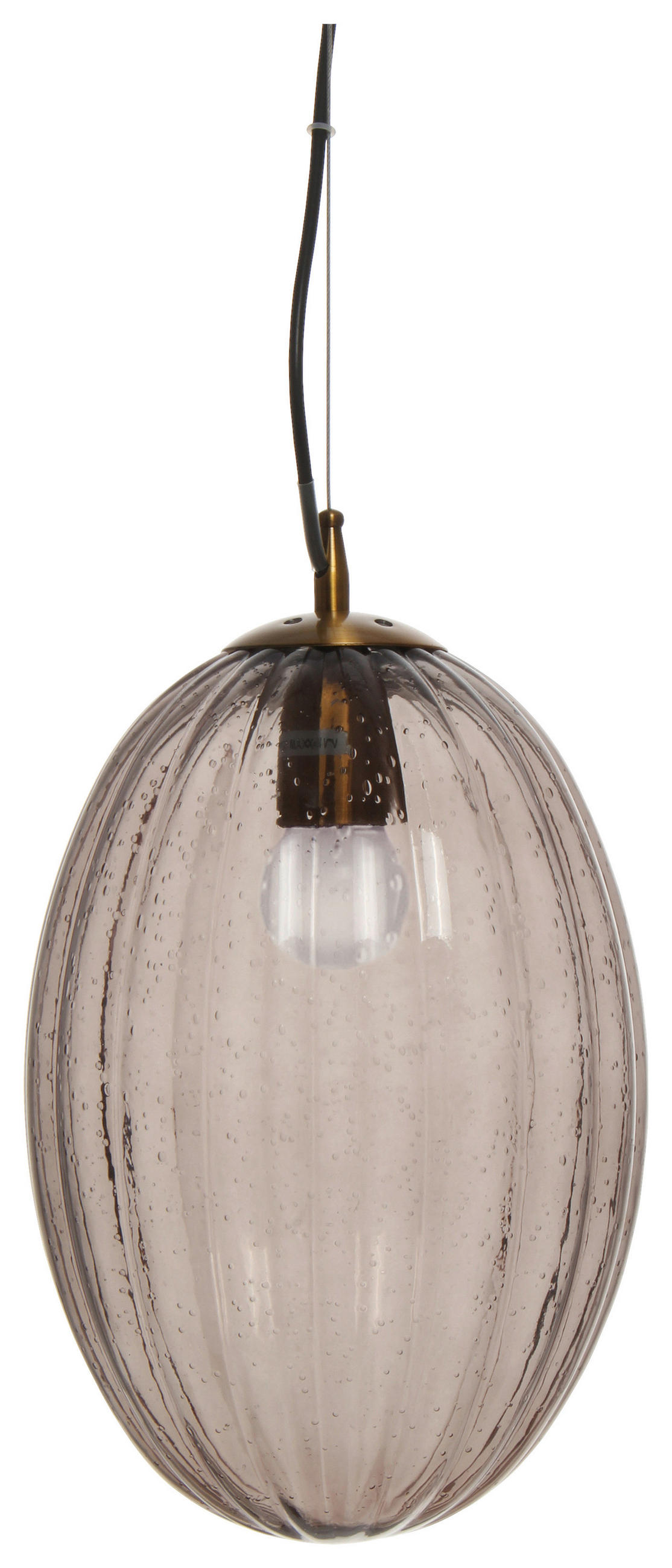 ZÁVĚSNÉ SVÍTIDLO, 23/23/36 cm  - šedá, Basics, kov/sklo (23/23/36cm) - MID.YOU