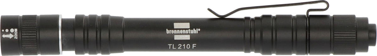 TASCHENLAMPE - Schwarz, Basics, Metall (14,4/1,6/2,2cm) - Brennenstuhl