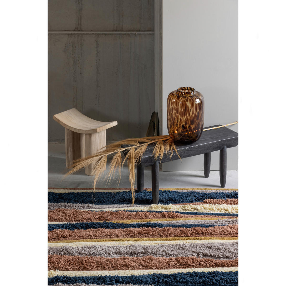 HOCKER in Holz Naturfarben  - Naturfarben, Design, Holz (50/45/25cm) - Livetastic