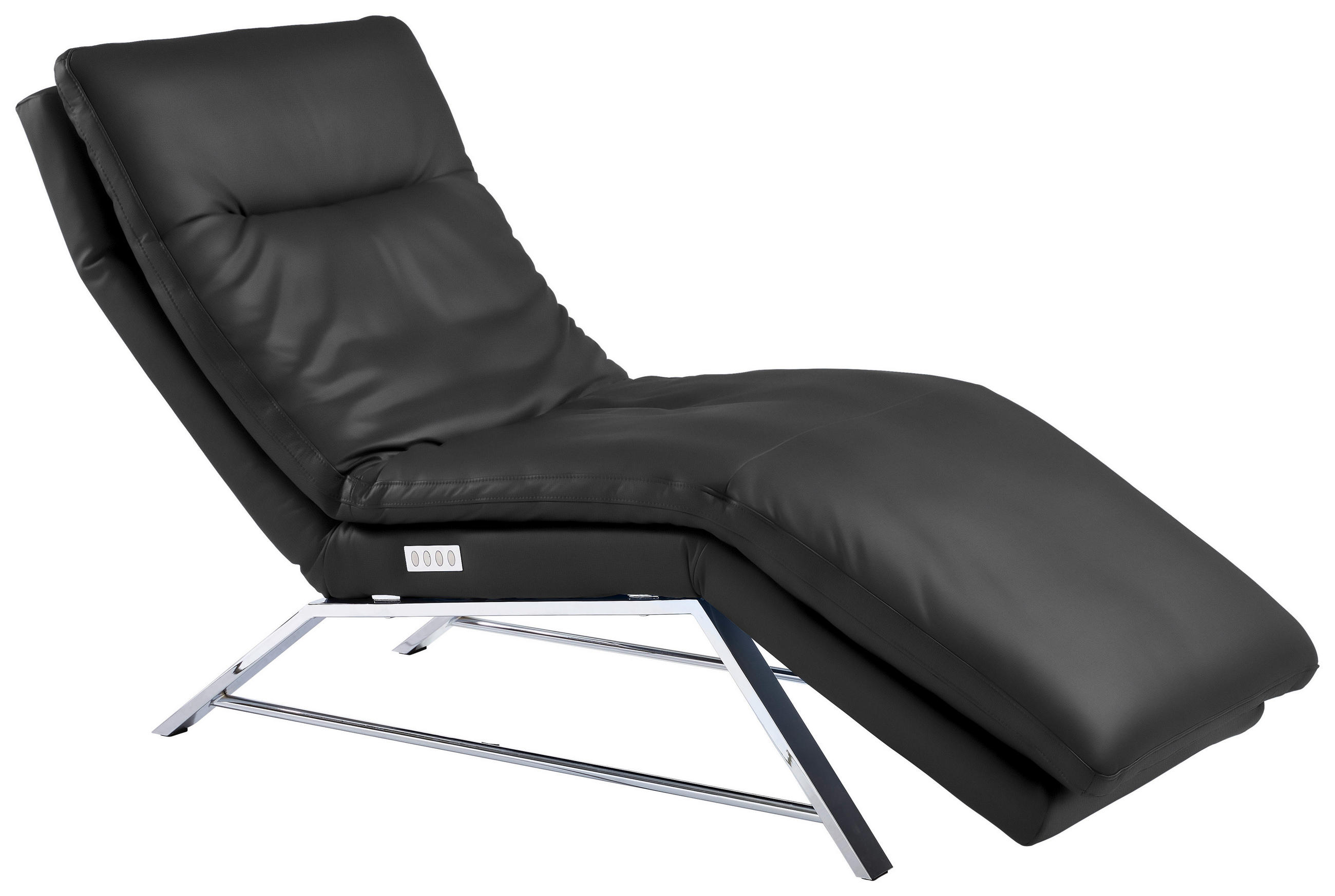 LIEGE in Echtleder Graphitfarben  - Chromfarben/Graphitfarben, Basics, Leder/Metall (75/91/170cm) - Chilliano
