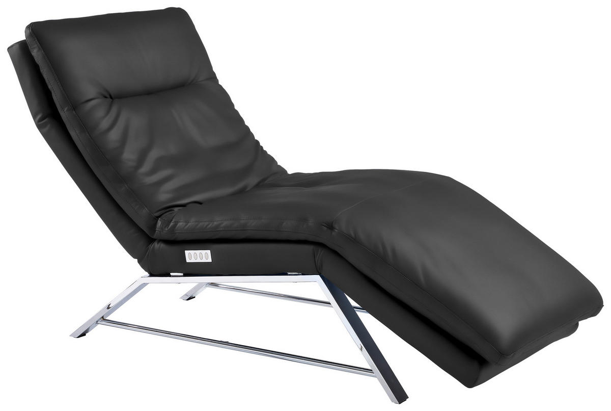 LIEGE in Echtleder Graphitfarben  - Chromfarben/Graphitfarben, Basics, Leder/Metall (75/91/170cm) - Chilliano