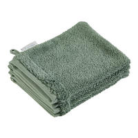 WASCHLAPPEN BONITA Grün 4-teilig  - Grün, Basics, Textil (16/21cm) - Bio:Vio