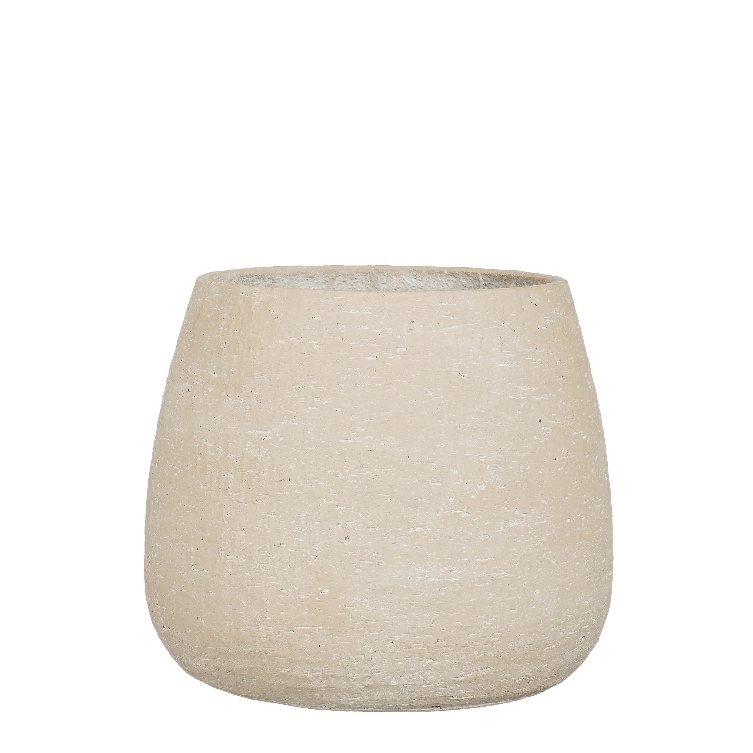 KVĚTINÁČ kámen, 38/38/32 cm - krémová, Basics, kámen (38/38/32cm)