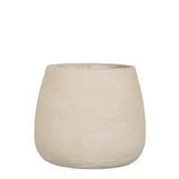 KVĚTINÁČ kámen, 38/38/32 cm - krémová, Basics, kámen (38/38/32cm)