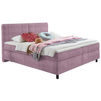 BOXSPRINGBETT 160/200 cm  in Lila  - Lila/Schwarz, Konventionell, Kunststoff/Textil (160/200cm) - Hom`in