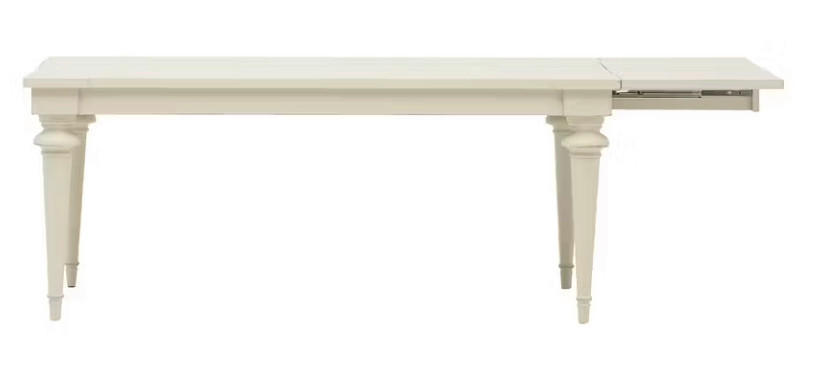 ESSTISCH Elfenbein rechteckig  ausziehbar  - Elfenbein, LIFESTYLE, Holz (182-232/76/90cm) - Livetastic
