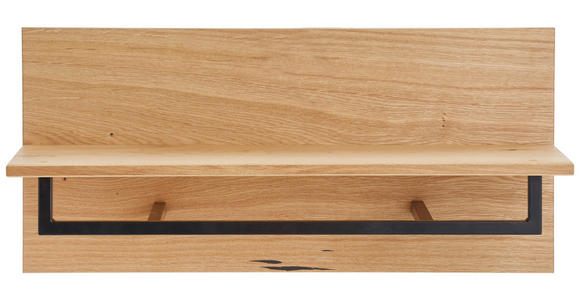 GARDEROBE 6-teilig  in 270/202/38 cm  - Eichefarben/Anthrazit, Natur, Holz/Textil (270/202/38cm) - Linea Natura