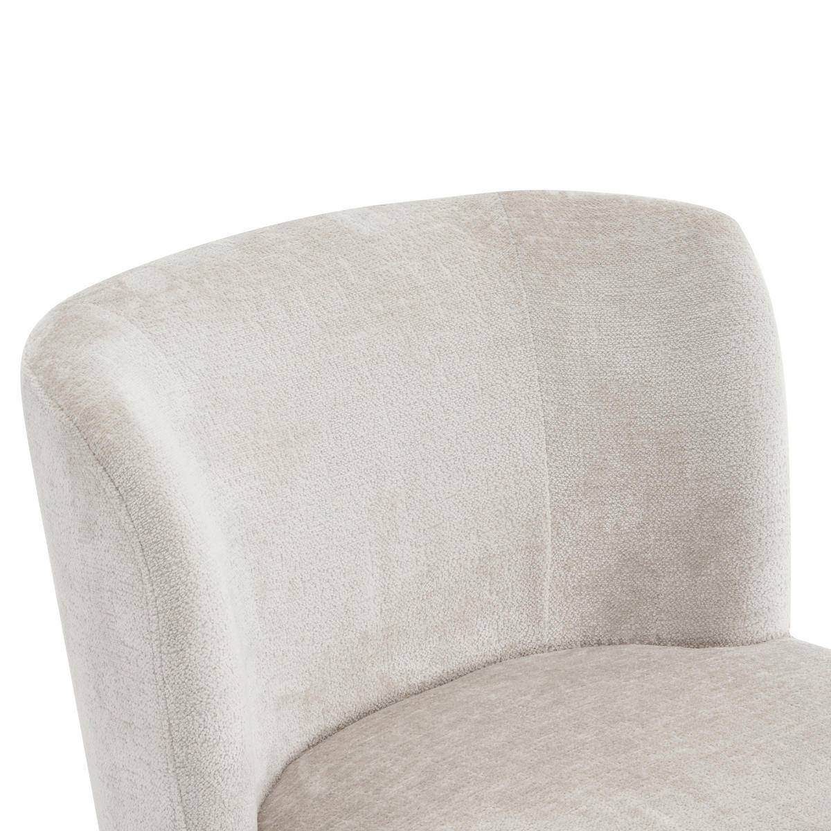 FOTOLIU in textil bej  - bej/negru, Modern, metal/textil (65/73/75cm) - Carryhome