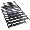 Boxxx ROLLROST-SET 90/200 cm  - Dunkelgrau/Schwarz, Basics, Kunststoff (90/200cm) - Boxxx