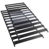 Boxxx ROLLROST-SET 90/200 cm  - Dunkelgrau/Schwarz, Basics, Kunststoff (90/200cm) - Boxxx