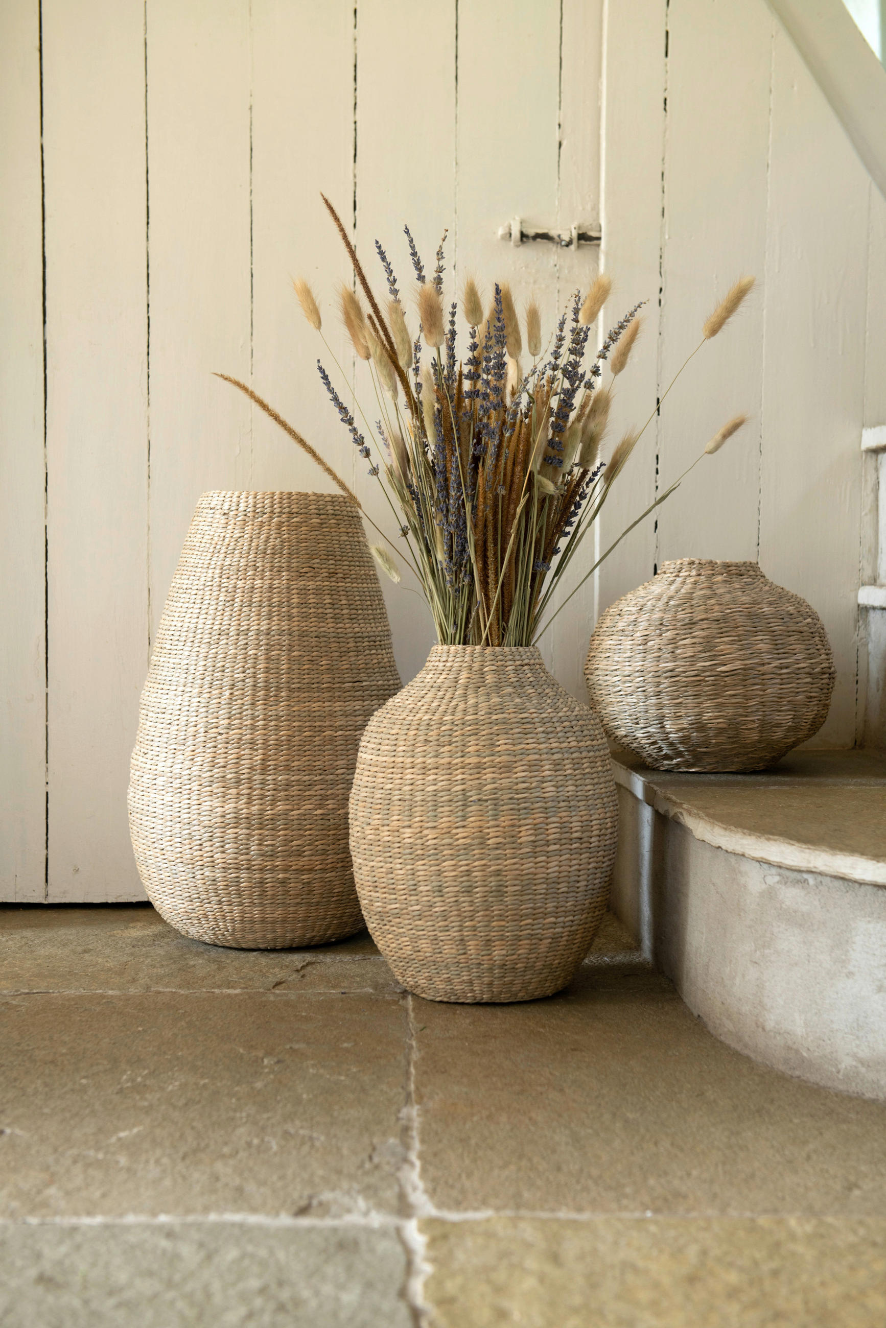 TROCKENBLUMENSTRAUß  - Naturfarben, Basics, Naturmaterialien (7,5/7,5/88cm)