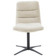 STUHL - Taupe/Schwarz, Design, Textil/Metall (61/88/66cm) - Dieter Knoll