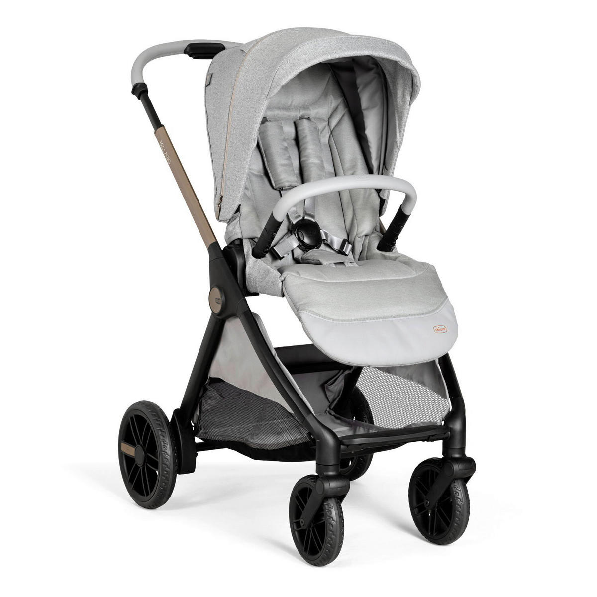 KINDERWAGEN  Bellagio  Lunar Rock  - Grau, Basics, Metall (55/82/97-106cm) - Chicco