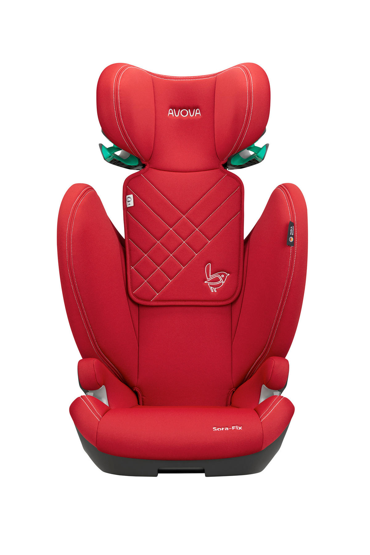 KINDERAUTOSITZ Sora Fix  - Rot, Basics, Kunststoff/Textil (52/41,5/63 - 83cm) - AVOVA
