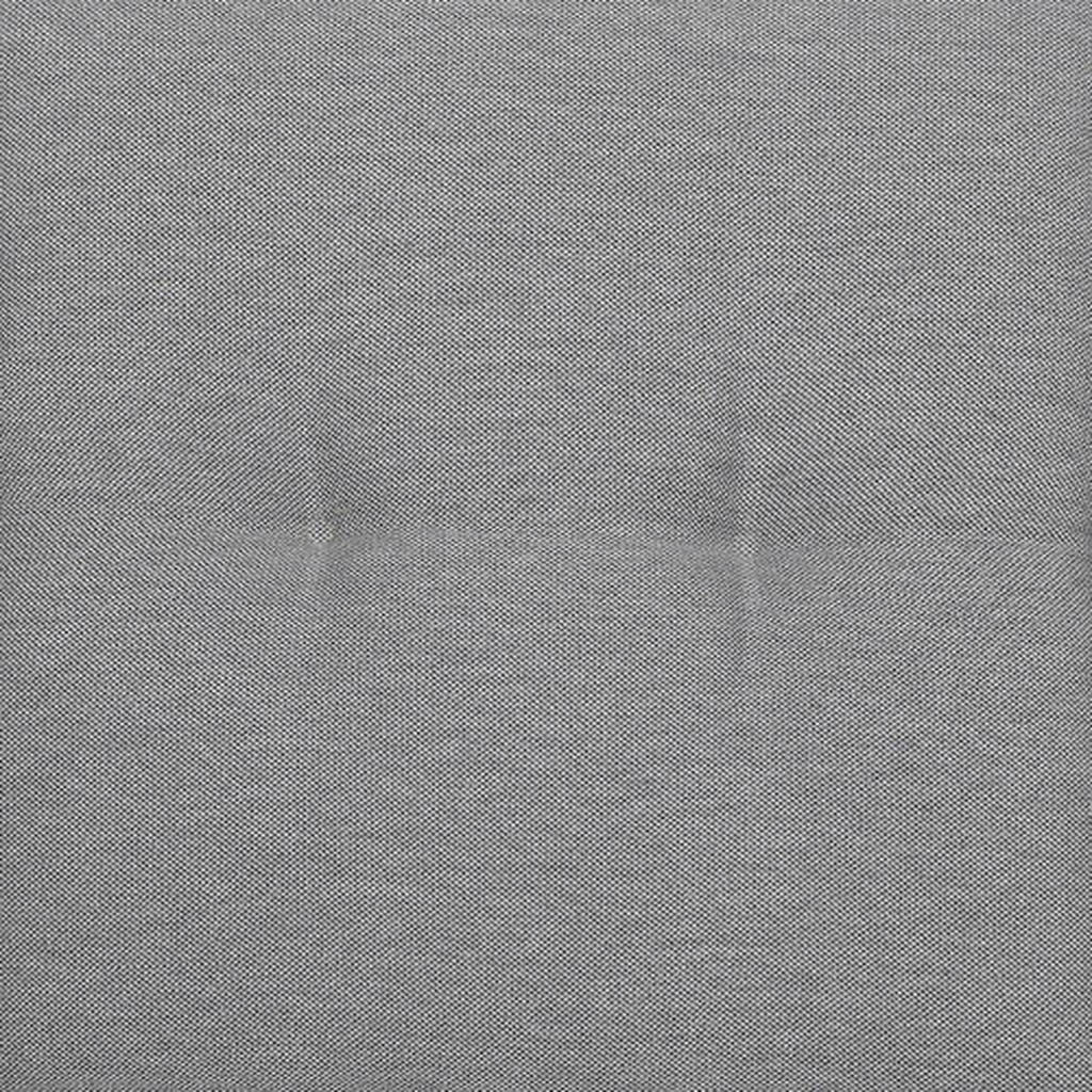 Thumbnail - Gartensitzkissenset, Grau, Textil, 2-teilig, Uni, Füllung: Schaumstoff, Vlies, 40-47x5x45 cm, Oeko-Tex® Standard 100, pf...