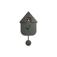 WANDUHR  Olivgrün  - Olivgrün, KONVENTIONELL, Kunststoff (21,5/41/8,5cm) - Karlsson