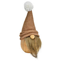 WICHTEL  - Braun, Basics, Holz (8,0/21,0/8,0cm) - X-Mas