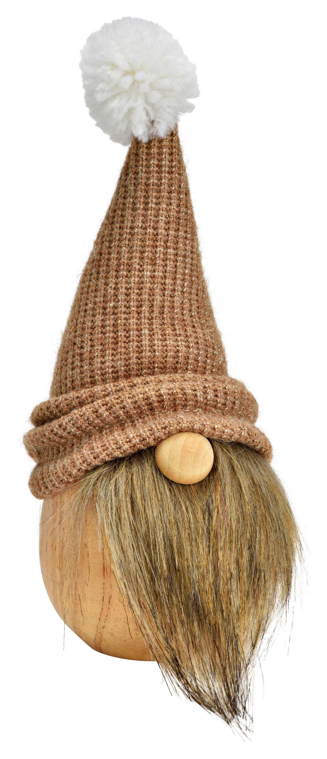 WICHTEL  - Braun, Basics, Holz (8,0/21,0/8,0cm) - X-Mas