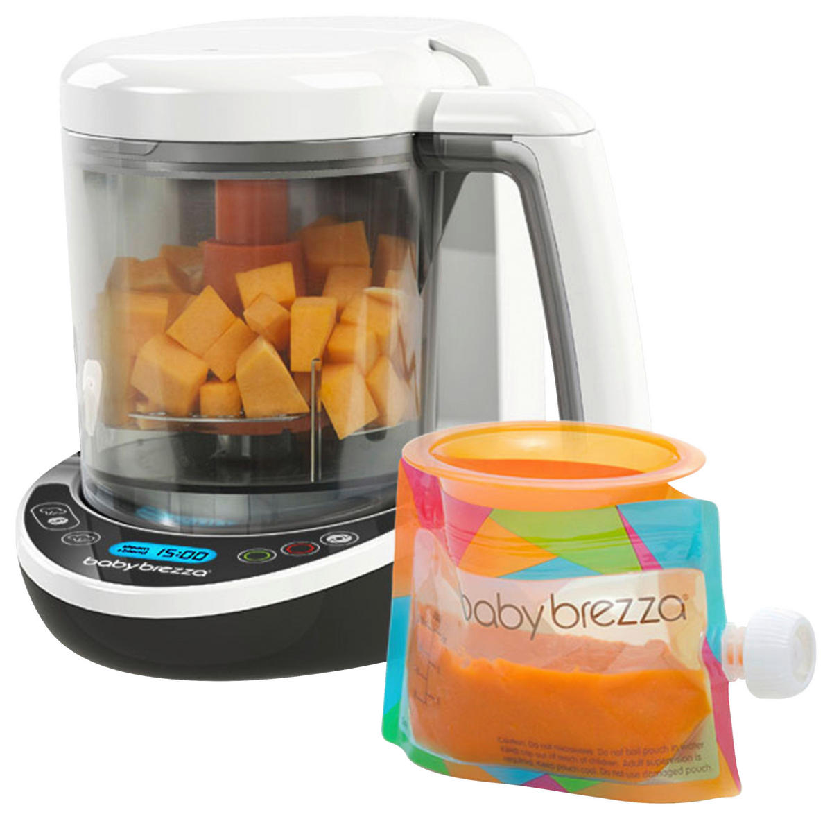 BABYNAHRUNGSZUBEREITER  - Weiss, Basics, Kunststoff (20,2/19,2/19,2cm) - Baby Brezza