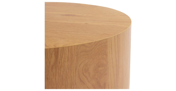 BEISTELLTISCH 60/60/30 cm Eichefarben rund  - Eichefarben, Design, Holzwerkstoff (60/60/30cm) - Xora