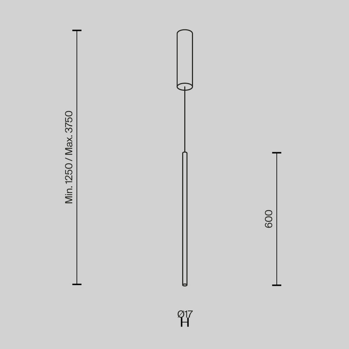 PENDELLEUCHTE Halo 1.7/375 cm  - Messingfarben, Design, Metall (1.7/375cm) - MAYTONI