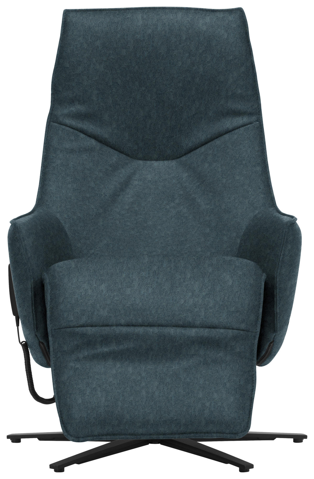 RELAXSESSEL in Leder Petrol  - Anthrazit/Petrol, Design, Leder/Metall (70/85/112cm) - Himolla Komfortklass