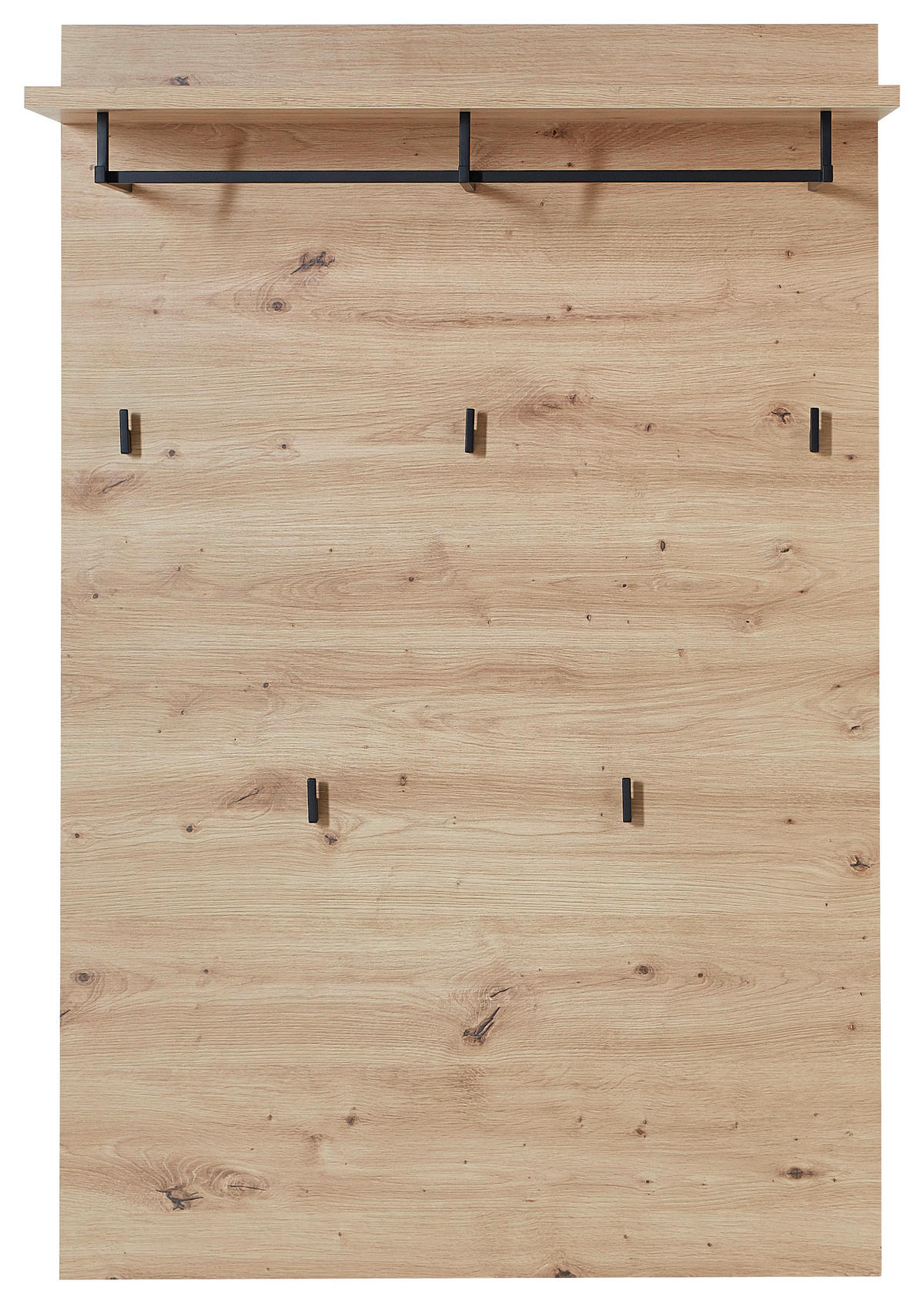 GARDEROBNI PANEL - barve hrasta, Design, kovina/leseni material (84/129/29cm) - Voleo