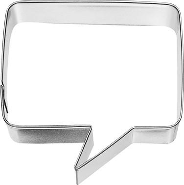 KEKSAUSSTECHFORM - Edelstahlfarben, Konventionell, Metall (7/2,5/7,2cm) - Birkmann