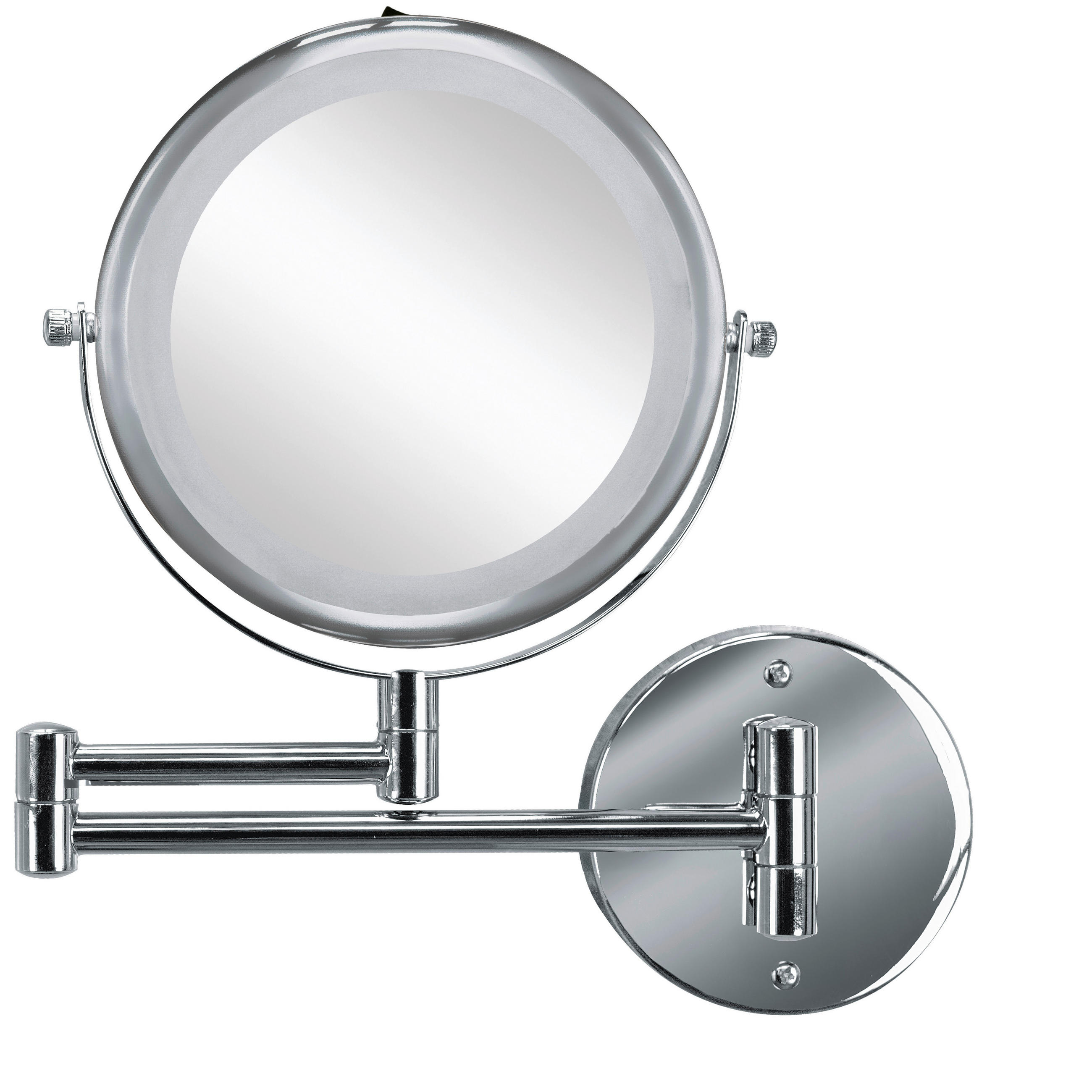 DEKOSPIEGEL  - Silberfarben, Basics, Metall (26/28,5/4cm) - Kleine Wolke