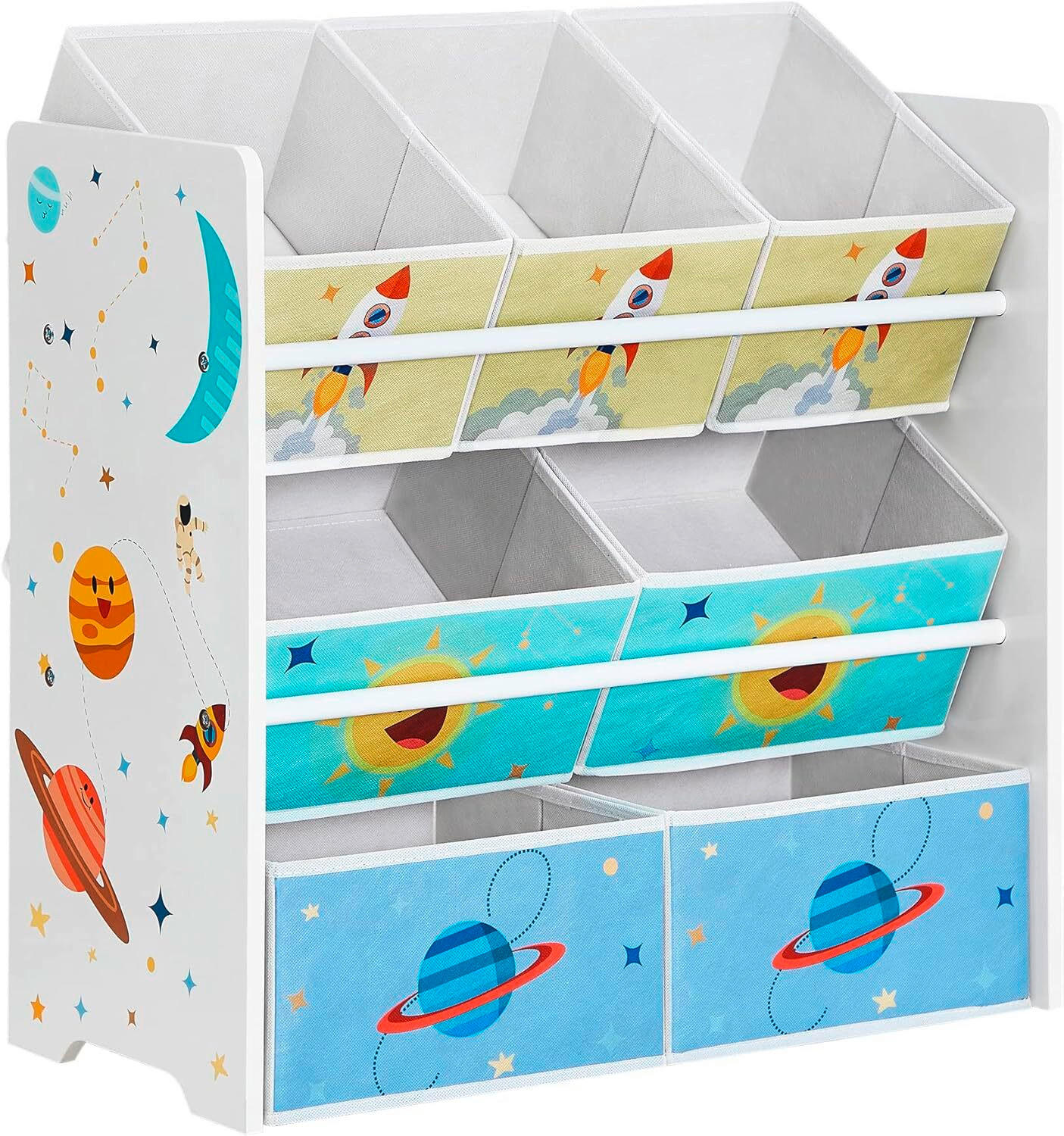 XXXL DETSKÝ REGÁL, biela, 62,5/60/29,5 cm