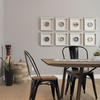 ŽIDLE, 44/84/54 cm - tmavě hnědá/černá, Basics, kov/dřevo (44/84/54cm) - MID.YOU