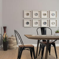 ŽIDLE, 44/84/54 cm - tmavě hnědá/černá, Basics, kov/dřevo (44/84/54cm) - MID.YOU