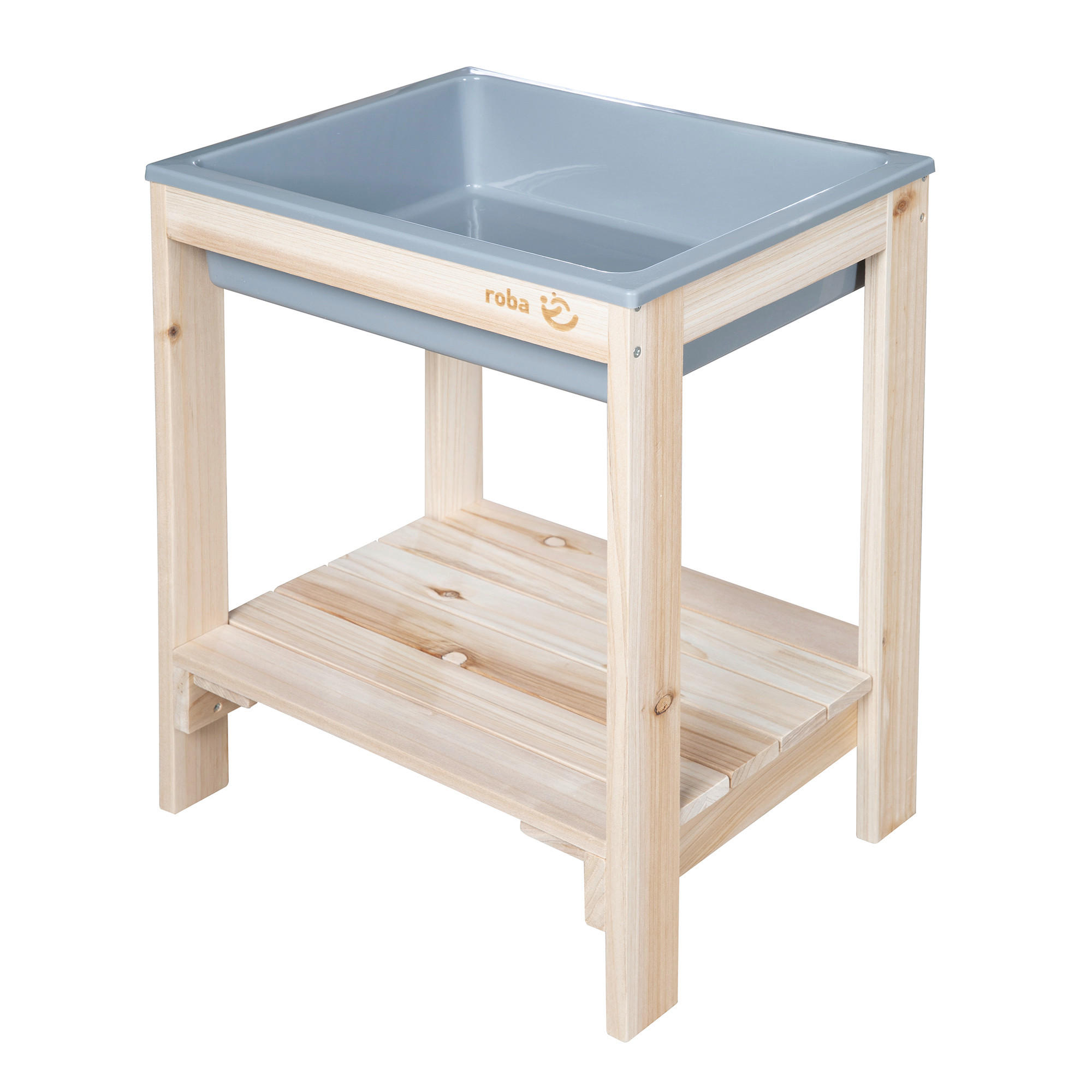 WASSERSPIELTISCH  - Naturfarben, Basics, Holz/Kunststoff (38,5/50/32cm) - Roba