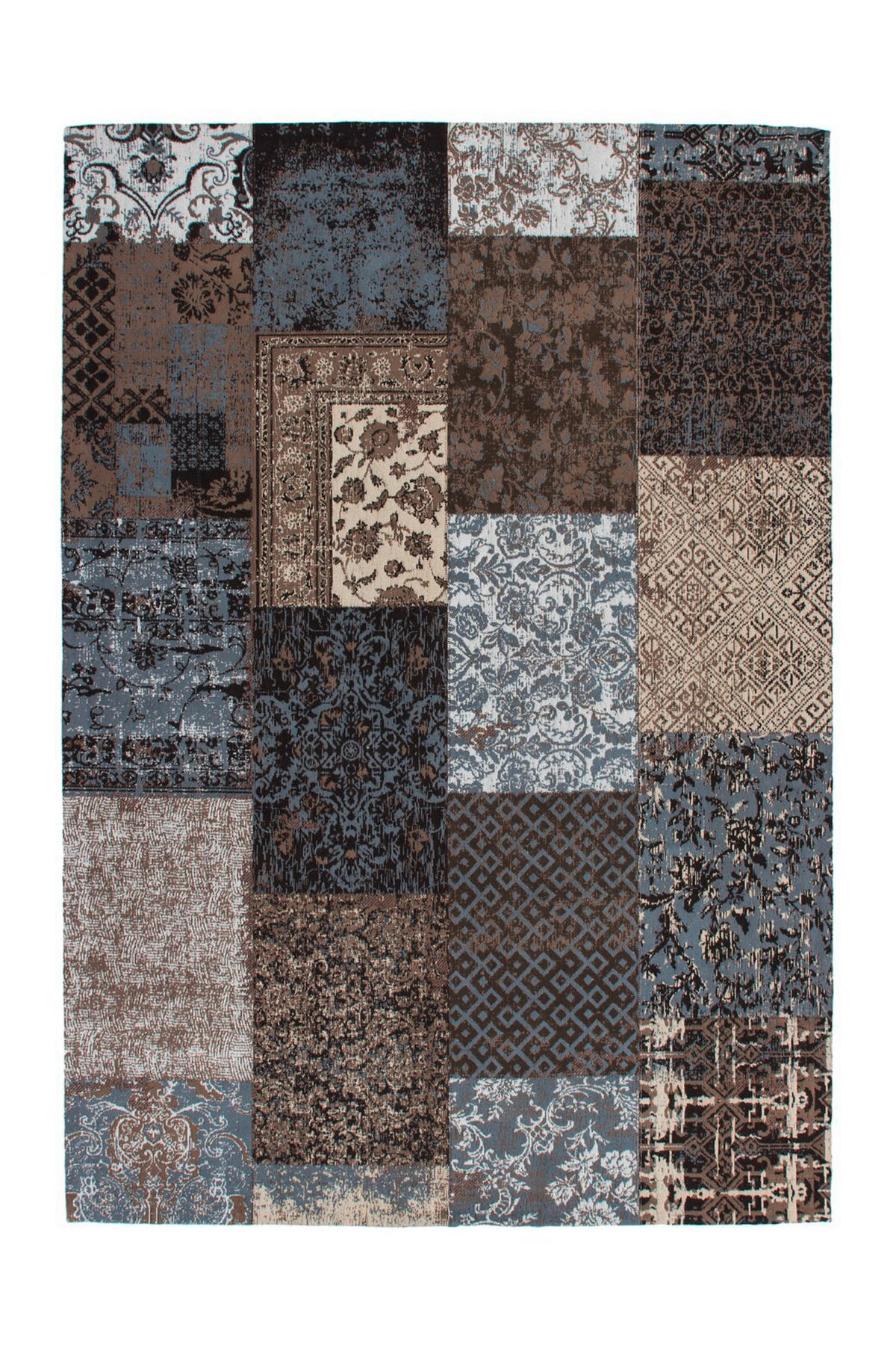 FLACHWEBETEPPICH 120/170 cm Symphony 160 Braun Braun  - Braun, KONVENTIONELL, Textil (120/170cm)