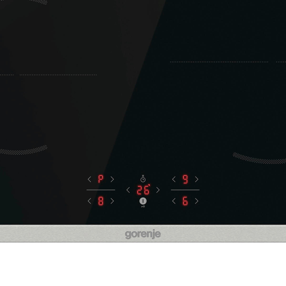 INDUKTIONSKOCHFELD 742481  - Schwarz, Basics, Glas (59,5/5,4/52cm) - Gorenje